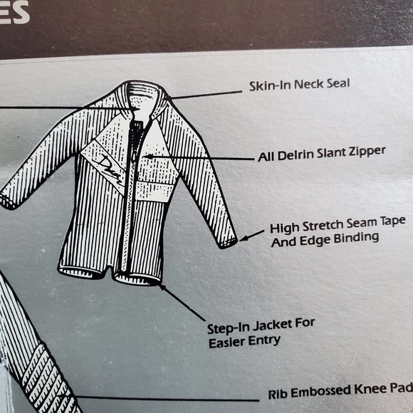 NWT Dacor Mens Wetsuit Size Small - Picture 5 of 5